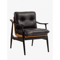 Eliot Deri Kumaş Ahşap Ayak Berjer