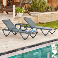 Moonday Kollu Alüminyum Şezlong